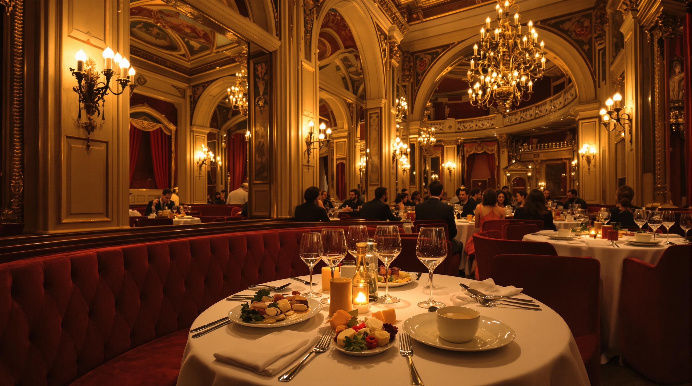 Aperitivo gourmet dans un théâtre historique de Turin