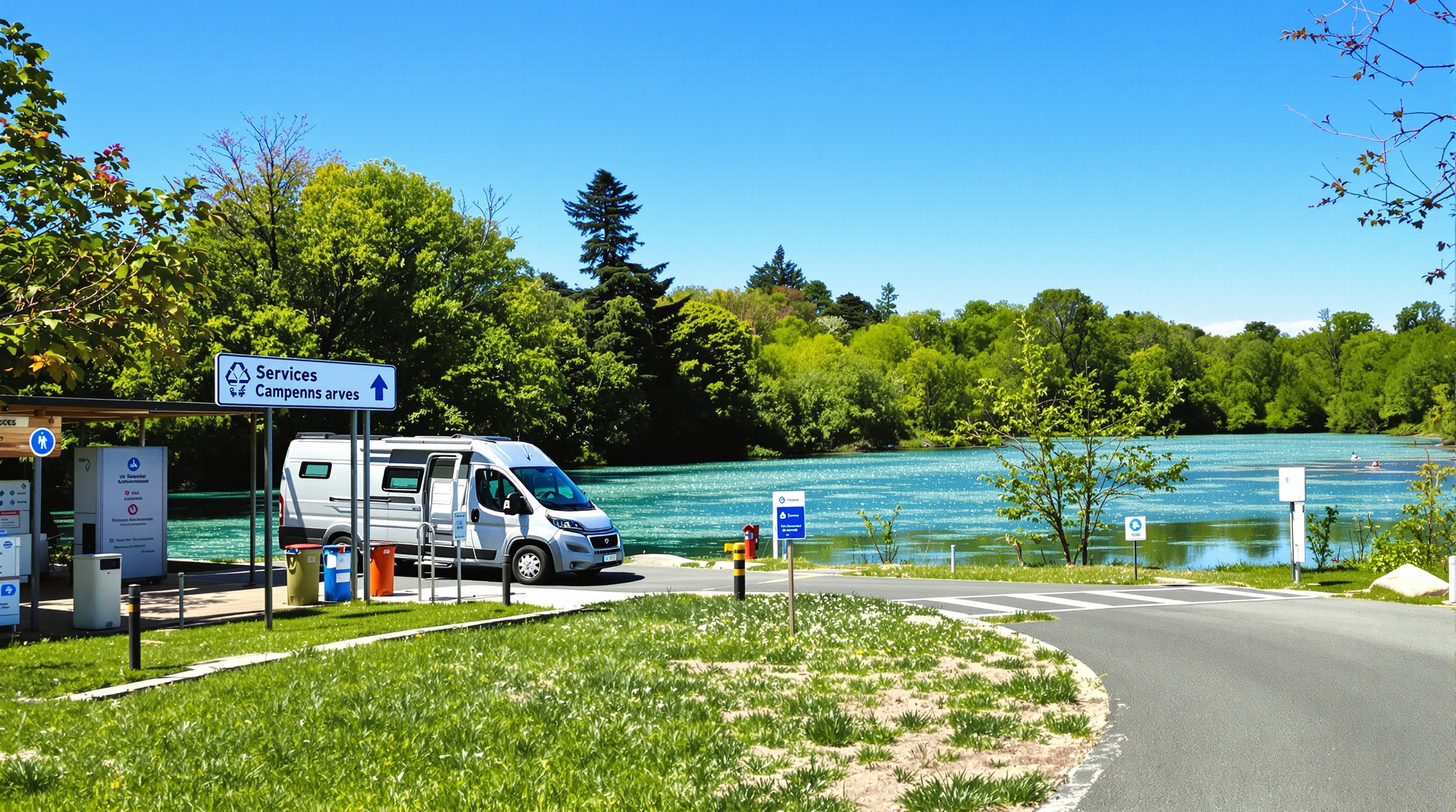 camping-car gestion eaux impeccable respect nature France