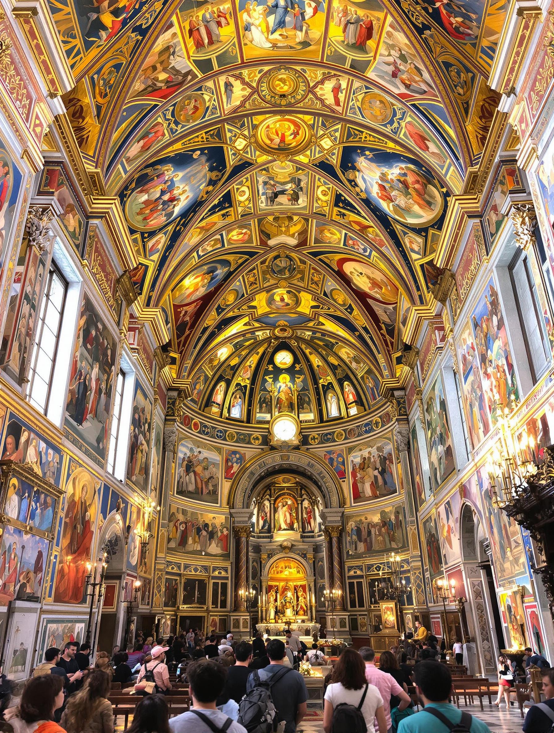 Fresques de Giotto dans la Chapelle Scrovegni, chef-d'œuvre artistique
