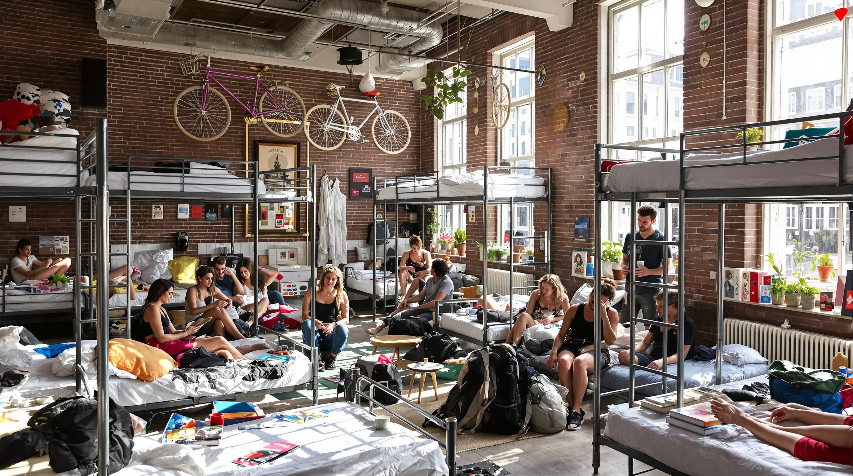 dortoir auberge jeunesse Amsterdam Grachtengordel West