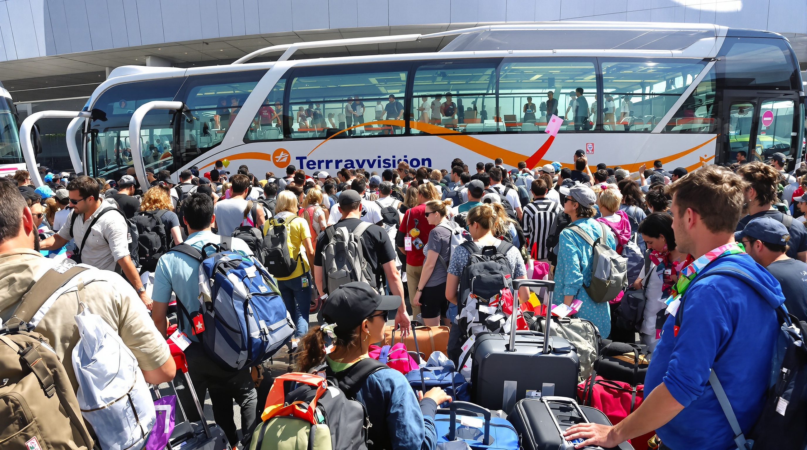 La première épreuve à l'arrivée à Ciampino : trouver sa navette dans le joyeux bazar romain. Bienvenue en Italie !