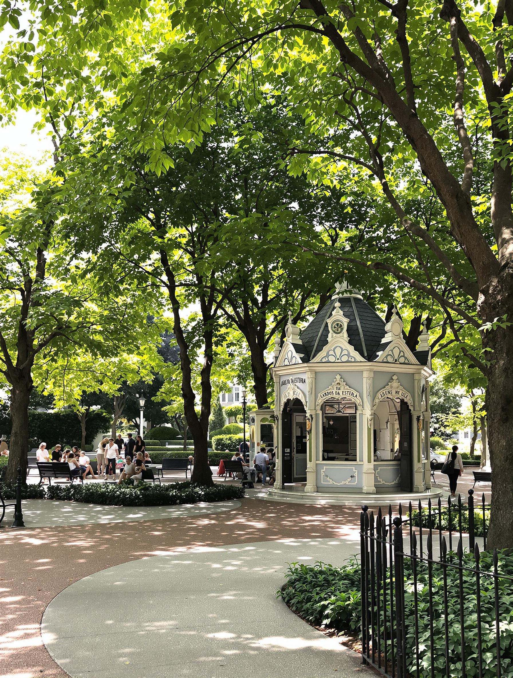 Jardin da Estrela Lisbonne atmosphère paisible