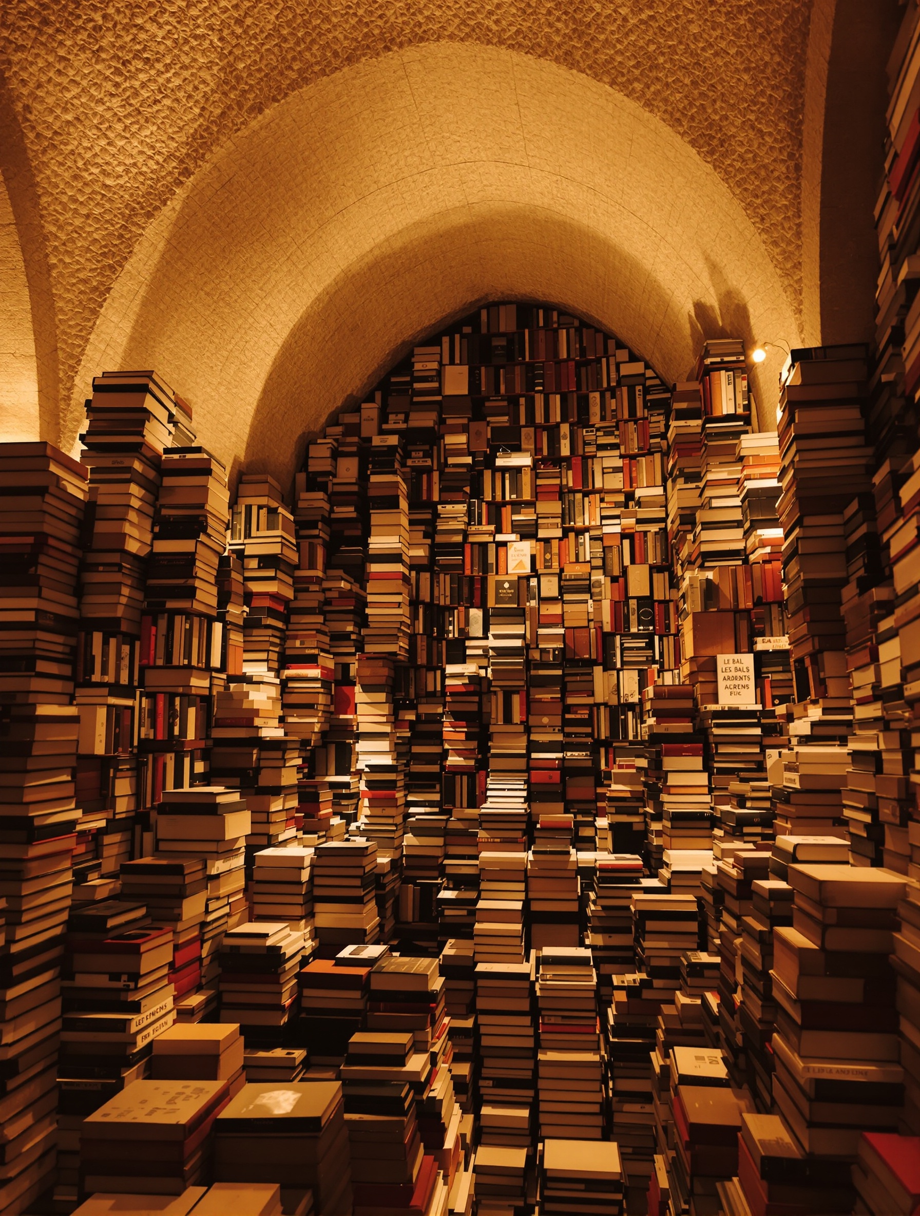 Intérieur voûté du Bal des Ardents à Lyon