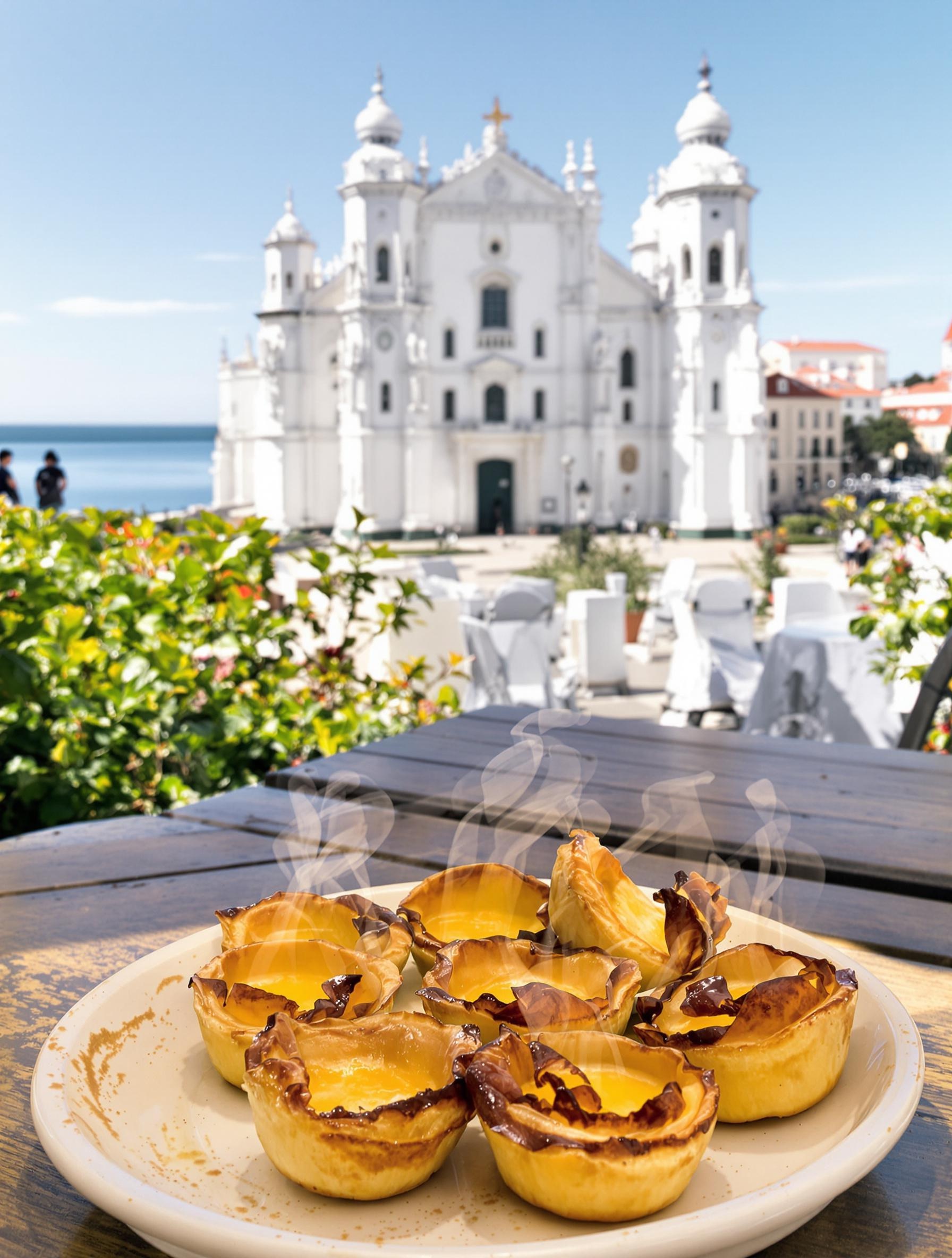 Pasteis nata Monastère Hiéronymites Belém Lisbonne