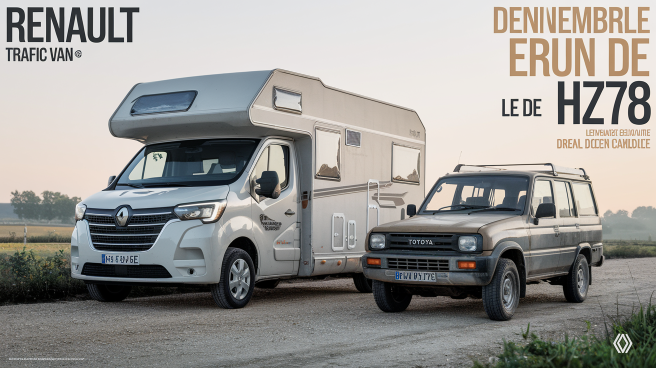 Comparatif consommation Renault Trafic vs Toyota HZJ78