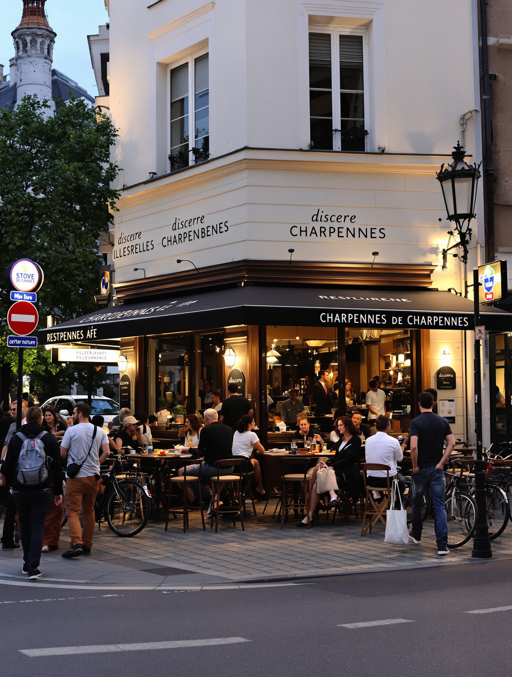 Restaurant animé Charpennes Villeurbanne
