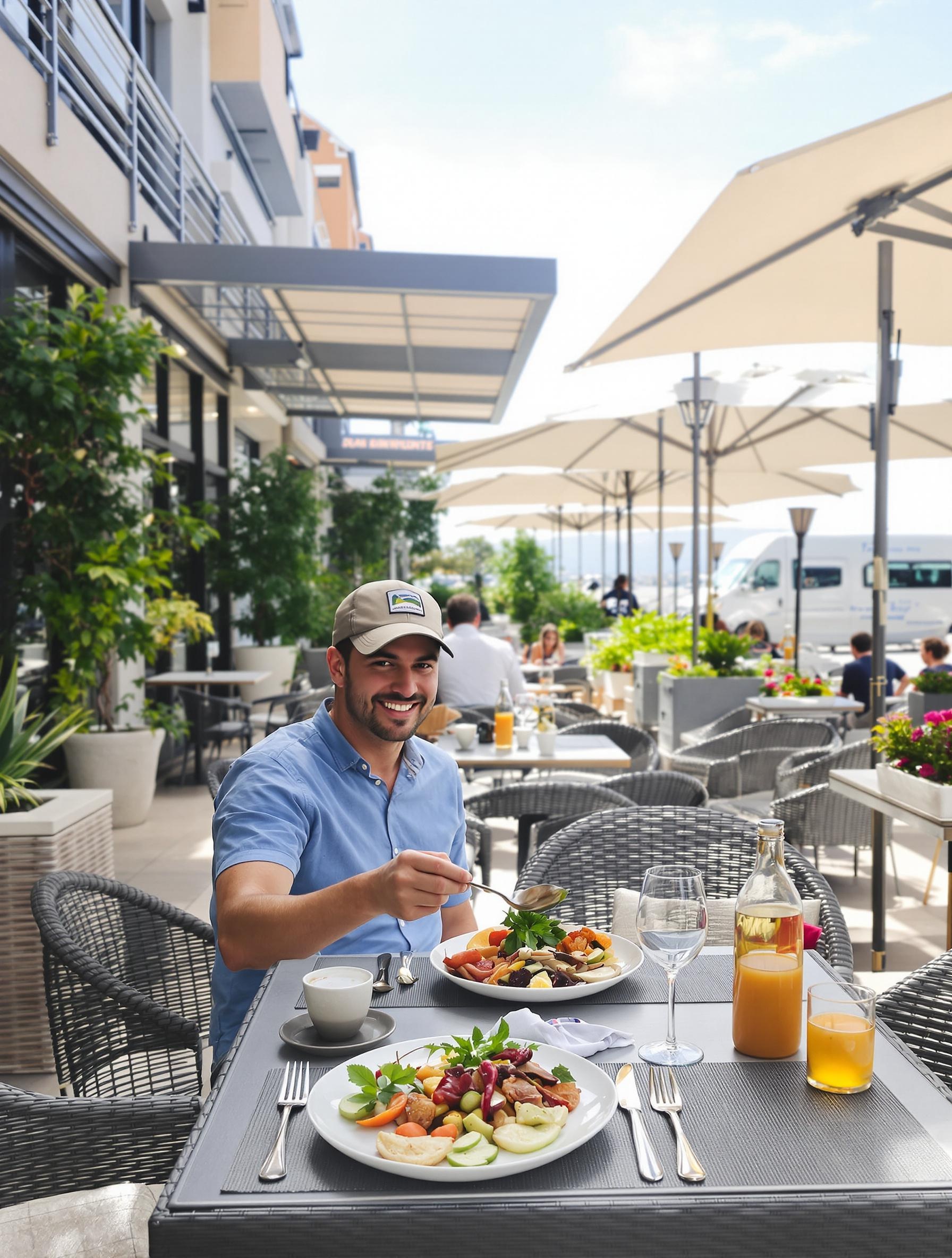 Terrasse Colomiers bistrot spa aéroport Toulouse